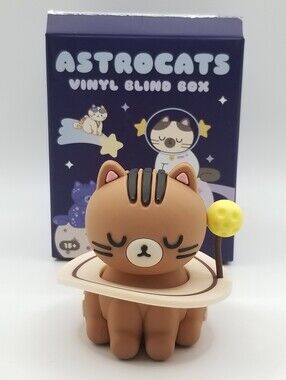 Smoko Astrocats Vinyl Blind Box Series: Planet Cat Figure